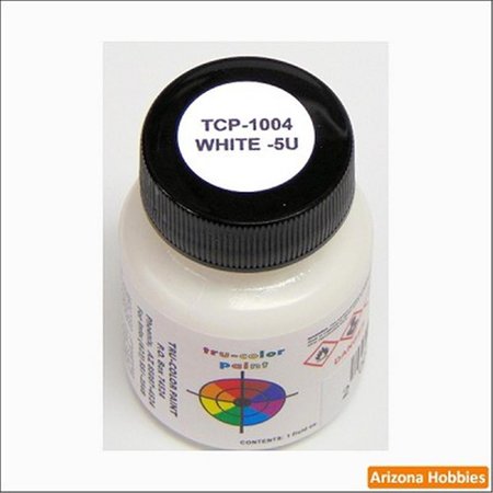 TRU-COLOR PAINT 1 oz White 5-U US Naval Color Paint TCP1004